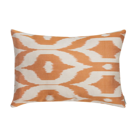 Ikat Ellery Orange Pillow Cover