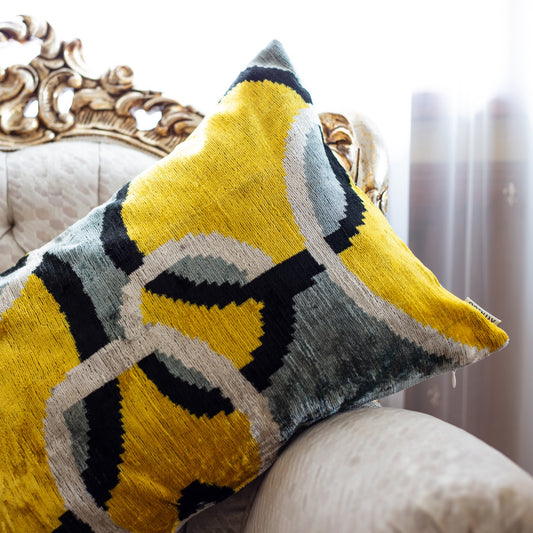 Ikat Honour Pillow Cover