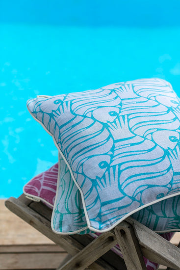 Balik decorative pillow with fish design