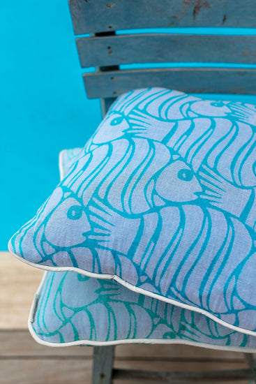 Blue_Balik_Fish_design_pillow