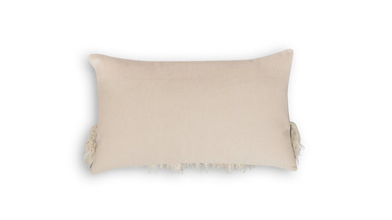 Meral boho cushion cover rectangle, backside