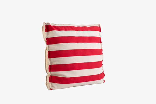 Striped Floor Cushion Covers