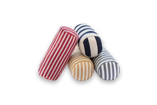 Striped Cylinder Cushion
