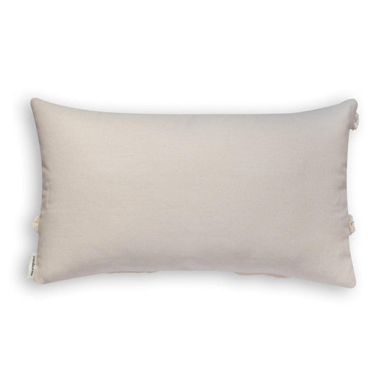 backside boho style rectangle throw pillow cover